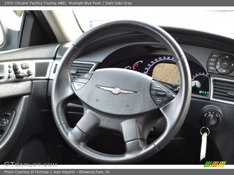 Midnight Blue Pearl / Dark Slate Gray 2005 Chrysler Pacifica Touring AWD