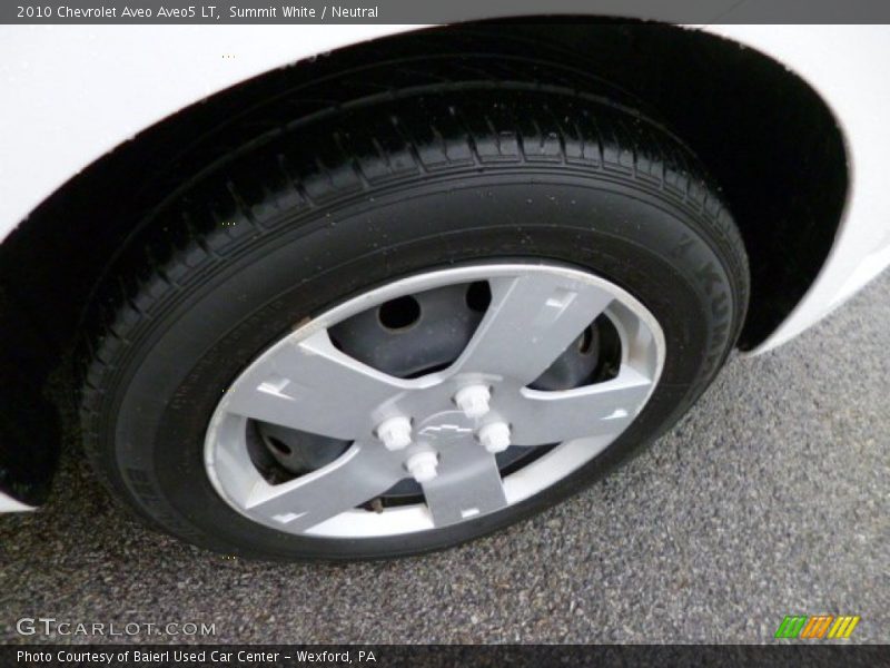 Summit White / Neutral 2010 Chevrolet Aveo Aveo5 LT