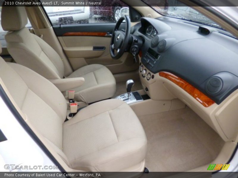  2010 Aveo Aveo5 LT Neutral Interior