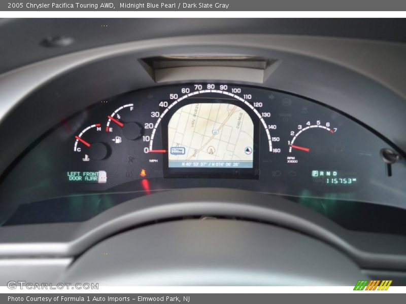 Midnight Blue Pearl / Dark Slate Gray 2005 Chrysler Pacifica Touring AWD