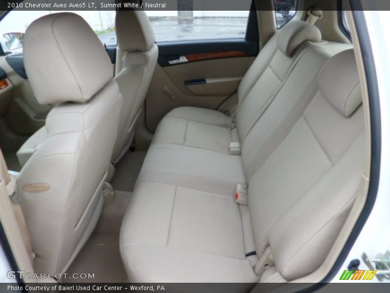 Summit White / Neutral 2010 Chevrolet Aveo Aveo5 LT