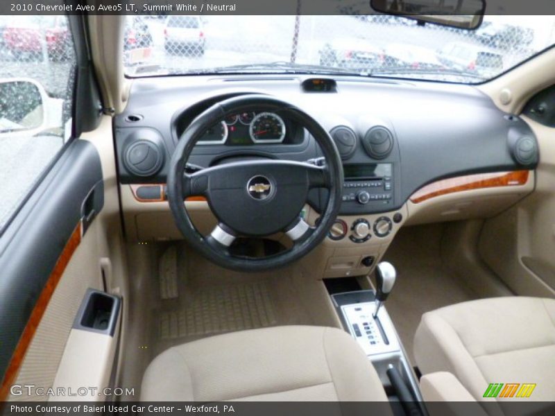 Summit White / Neutral 2010 Chevrolet Aveo Aveo5 LT