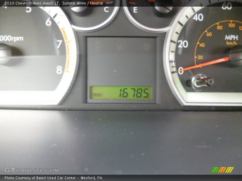 Summit White / Neutral 2010 Chevrolet Aveo Aveo5 LT