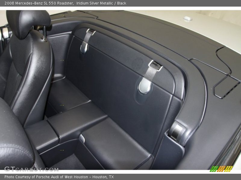 Iridium Silver Metallic / Black 2008 Mercedes-Benz SL 550 Roadster