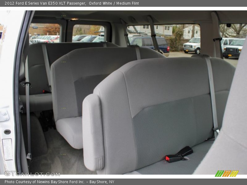 Oxford White / Medium Flint 2012 Ford E Series Van E350 XLT Passenger