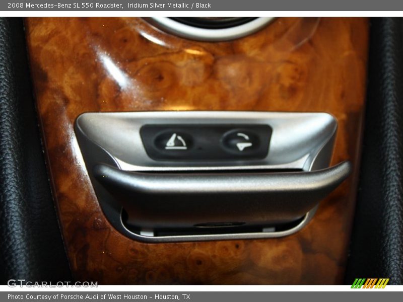 Iridium Silver Metallic / Black 2008 Mercedes-Benz SL 550 Roadster