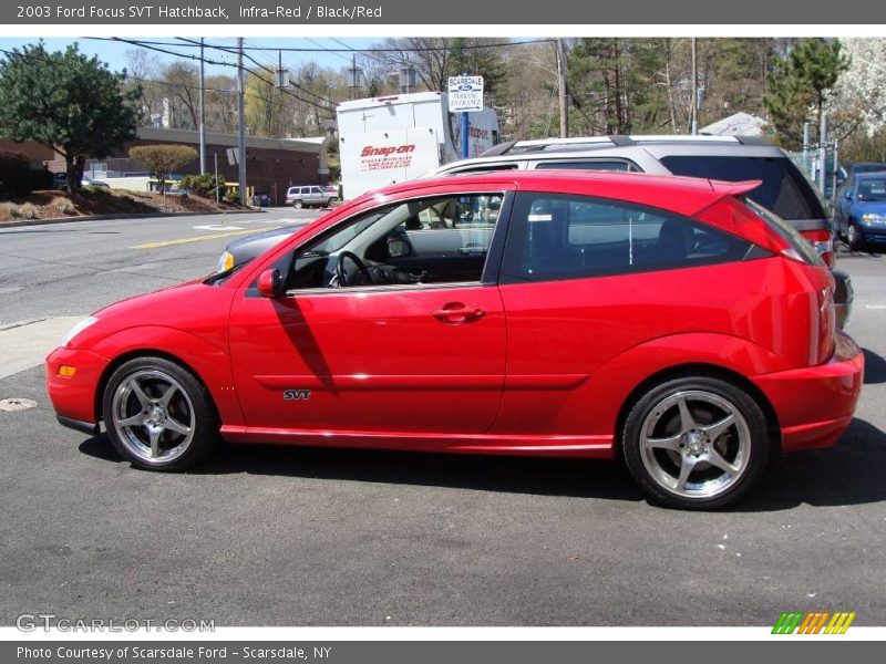 Infra-Red / Black/Red 2003 Ford Focus SVT Hatchback
