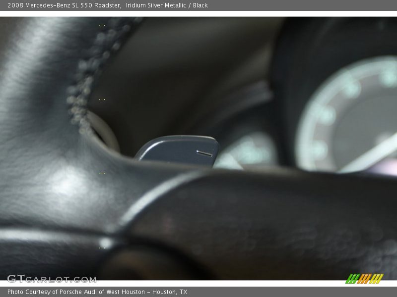Iridium Silver Metallic / Black 2008 Mercedes-Benz SL 550 Roadster