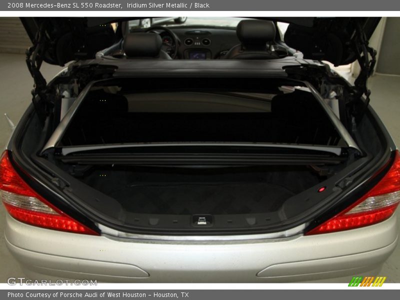 Iridium Silver Metallic / Black 2008 Mercedes-Benz SL 550 Roadster