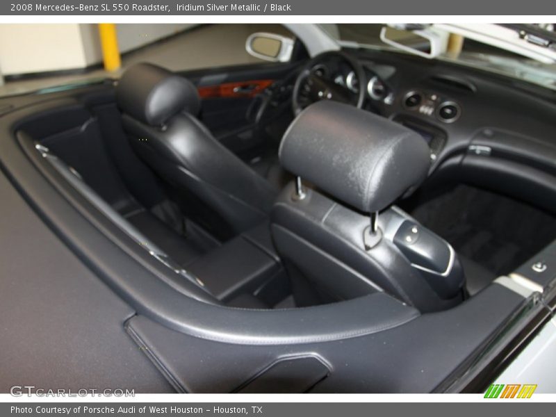 Iridium Silver Metallic / Black 2008 Mercedes-Benz SL 550 Roadster
