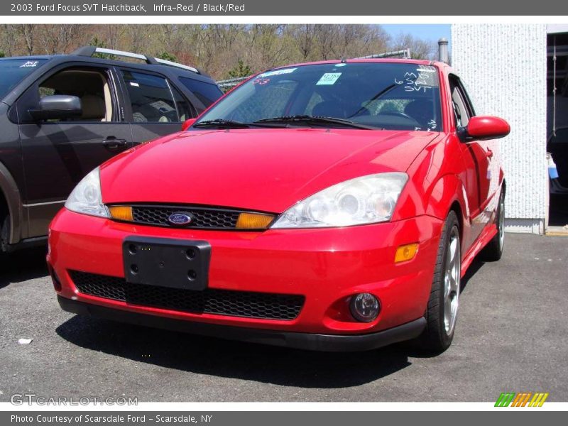 Infra-Red / Black/Red 2003 Ford Focus SVT Hatchback