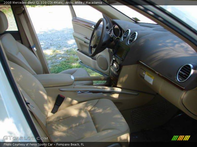 Arctic White / Macadamia 2008 Mercedes-Benz GL 320 CDI 4Matic