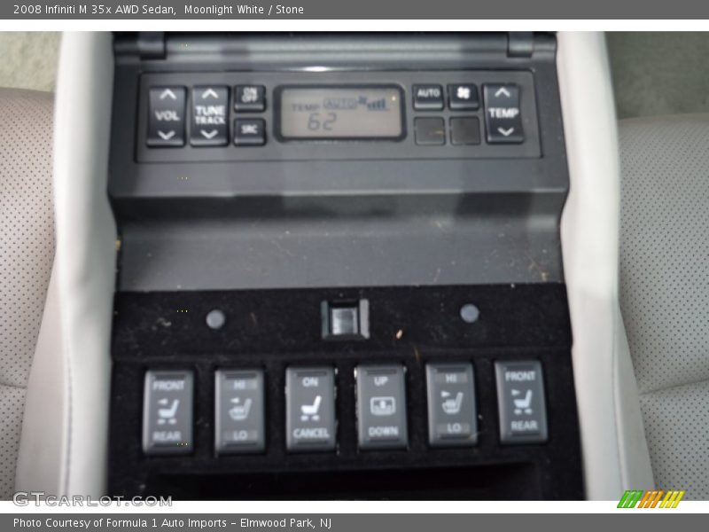 Moonlight White / Stone 2008 Infiniti M 35x AWD Sedan