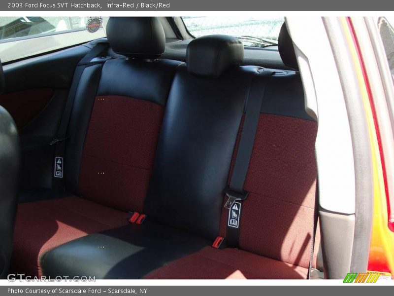 Infra-Red / Black/Red 2003 Ford Focus SVT Hatchback