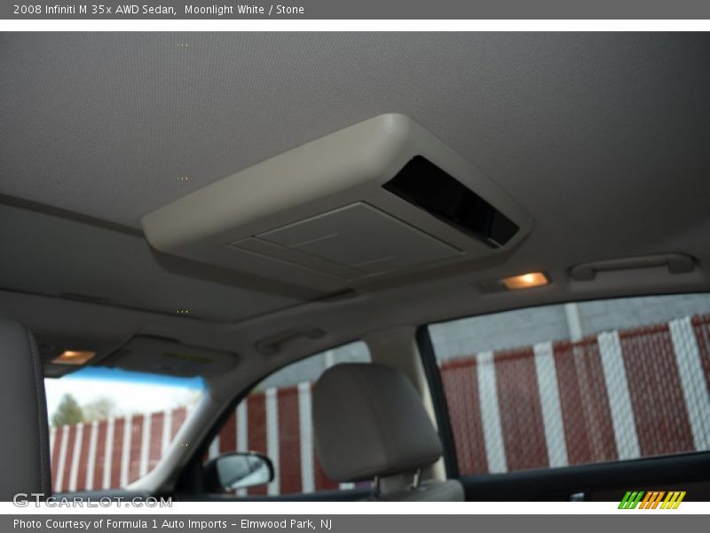 Moonlight White / Stone 2008 Infiniti M 35x AWD Sedan