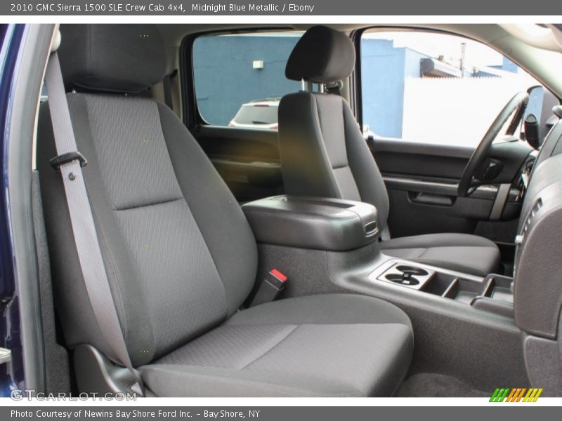 Midnight Blue Metallic / Ebony 2010 GMC Sierra 1500 SLE Crew Cab 4x4