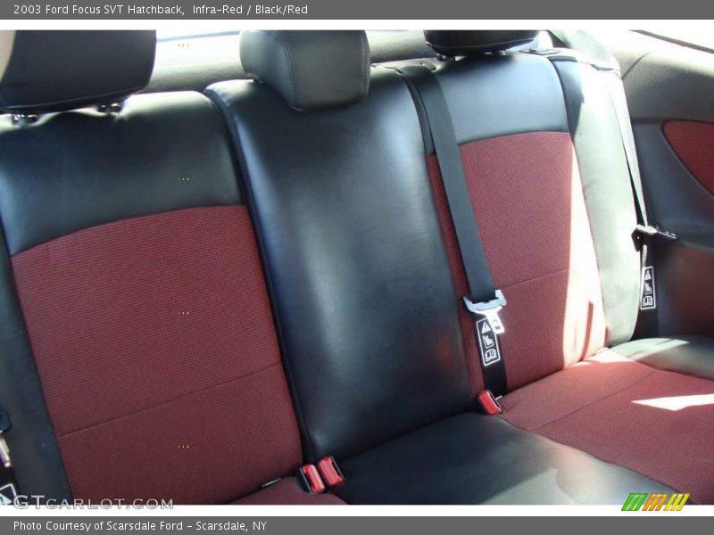 Infra-Red / Black/Red 2003 Ford Focus SVT Hatchback
