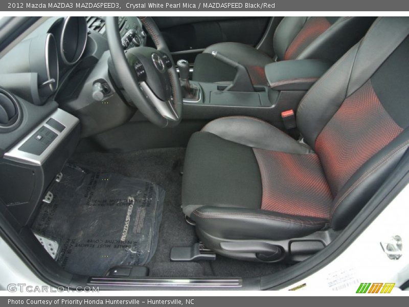  2012 MAZDA3 MAZDASPEED3 MAZDASPEED Black/Red Interior