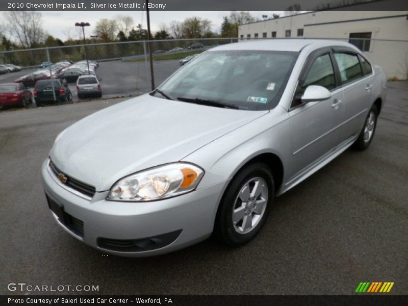 Silver Ice Metallic / Ebony 2010 Chevrolet Impala LT