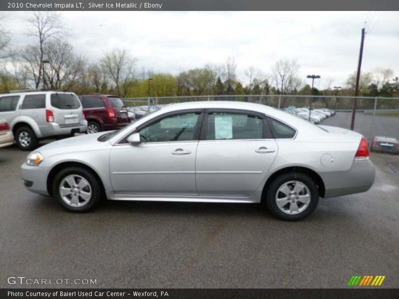 Silver Ice Metallic / Ebony 2010 Chevrolet Impala LT