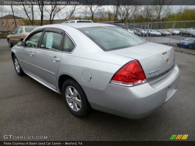 Silver Ice Metallic / Ebony 2010 Chevrolet Impala LT