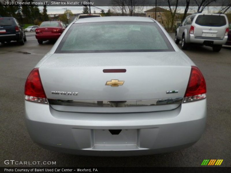 Silver Ice Metallic / Ebony 2010 Chevrolet Impala LT
