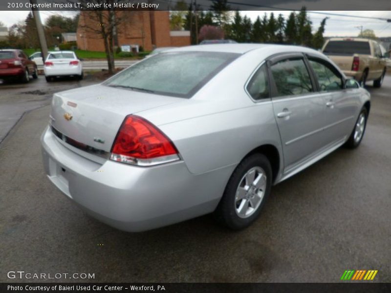 Silver Ice Metallic / Ebony 2010 Chevrolet Impala LT