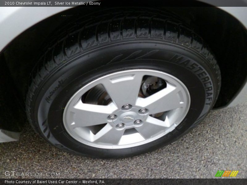 Silver Ice Metallic / Ebony 2010 Chevrolet Impala LT