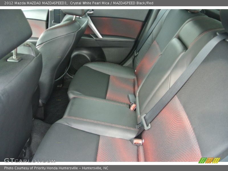 Rear Seat of 2012 MAZDA3 MAZDASPEED3