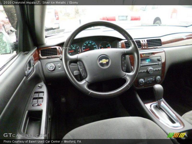 Silver Ice Metallic / Ebony 2010 Chevrolet Impala LT