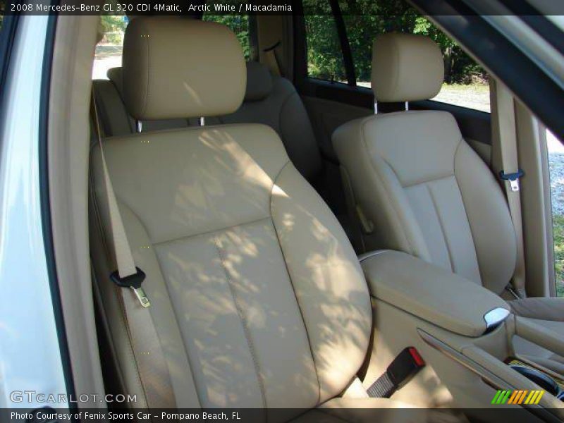 Arctic White / Macadamia 2008 Mercedes-Benz GL 320 CDI 4Matic