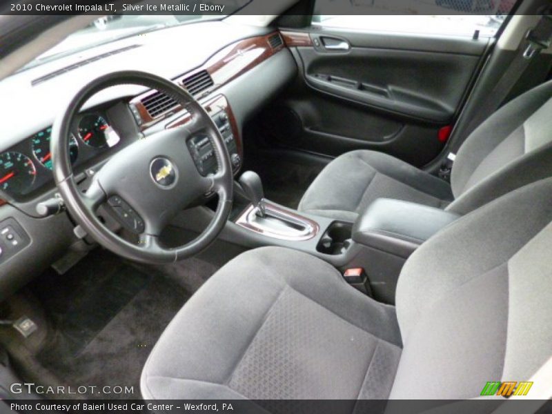 Silver Ice Metallic / Ebony 2010 Chevrolet Impala LT