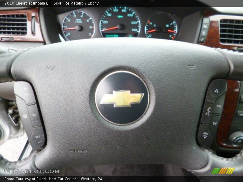Silver Ice Metallic / Ebony 2010 Chevrolet Impala LT