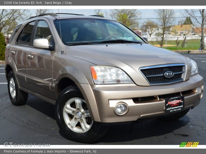 Sand Beige / Gray 2006 Kia Sorento EX 4x4