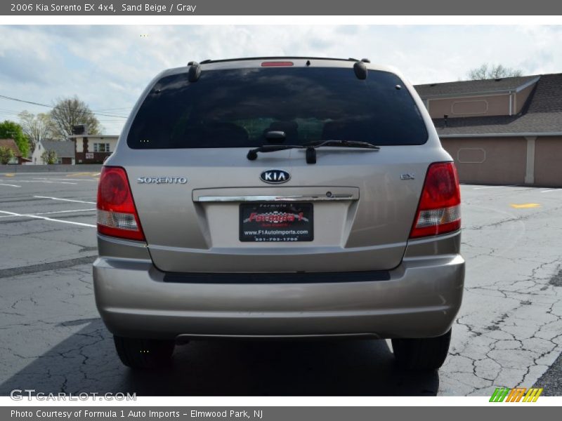 Sand Beige / Gray 2006 Kia Sorento EX 4x4