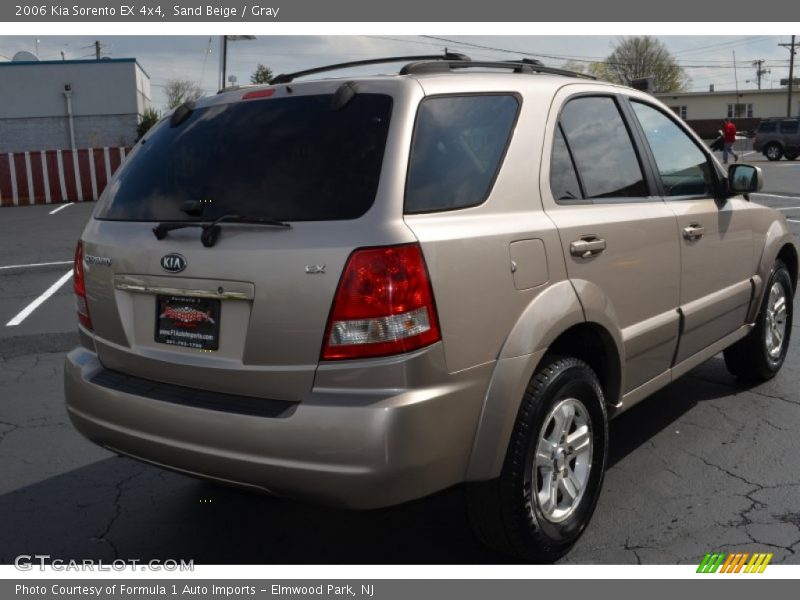 Sand Beige / Gray 2006 Kia Sorento EX 4x4