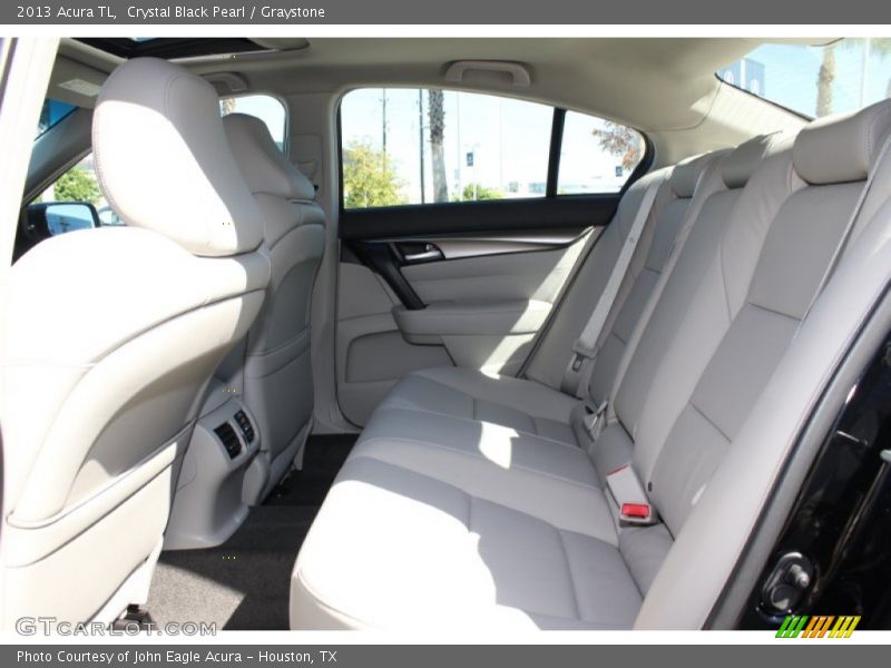 Crystal Black Pearl / Graystone 2013 Acura TL