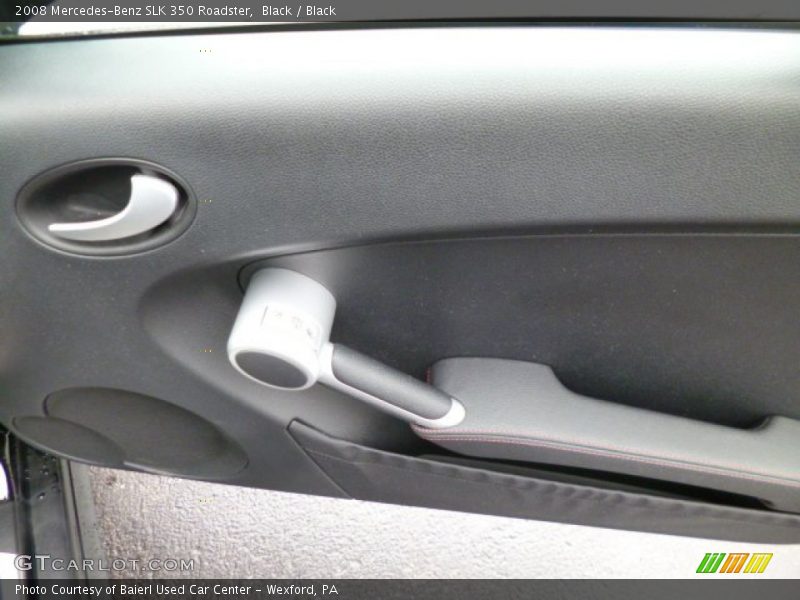 Black / Black 2008 Mercedes-Benz SLK 350 Roadster