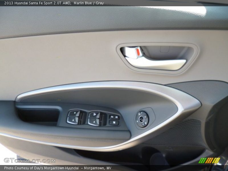 Marlin Blue / Gray 2013 Hyundai Santa Fe Sport 2.0T AWD