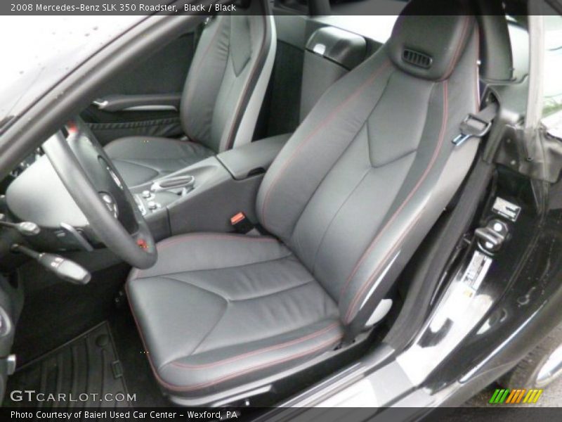 Front Seat of 2008 SLK 350 Roadster