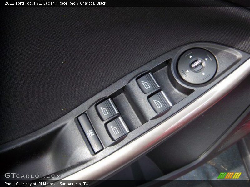 Race Red / Charcoal Black 2012 Ford Focus SEL Sedan