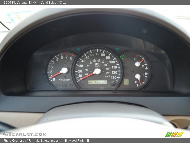 Sand Beige / Gray 2006 Kia Sorento EX 4x4