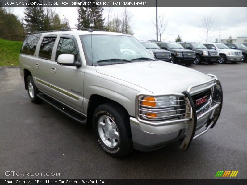 Silver Birch Metallic / Pewter/Dark Pewter 2004 GMC Yukon XL 1500 SLT 4x4