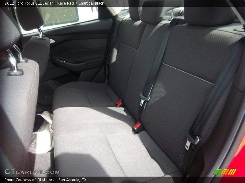Race Red / Charcoal Black 2012 Ford Focus SEL Sedan