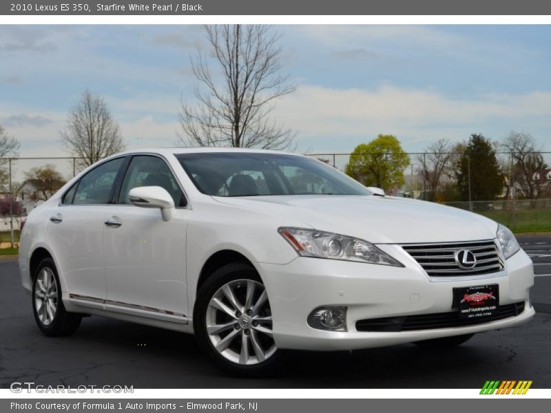 Starfire White Pearl / Black 2010 Lexus ES 350