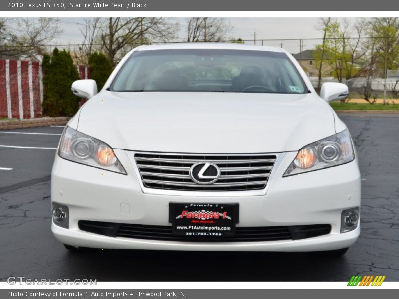 Starfire White Pearl / Black 2010 Lexus ES 350