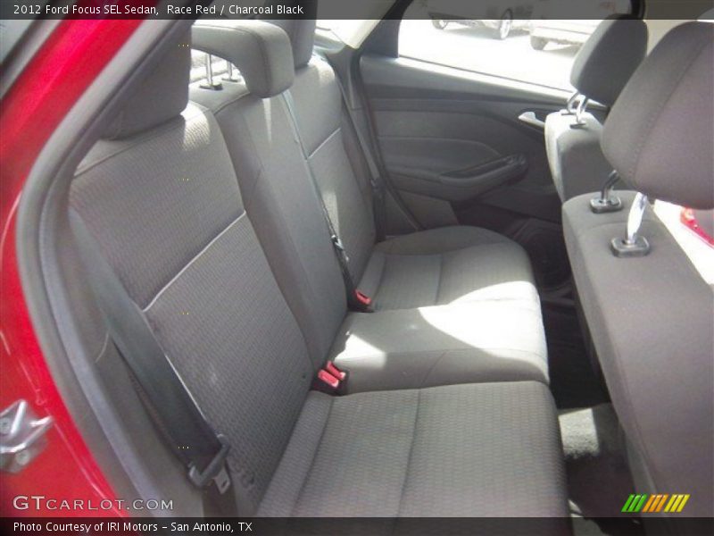 Race Red / Charcoal Black 2012 Ford Focus SEL Sedan