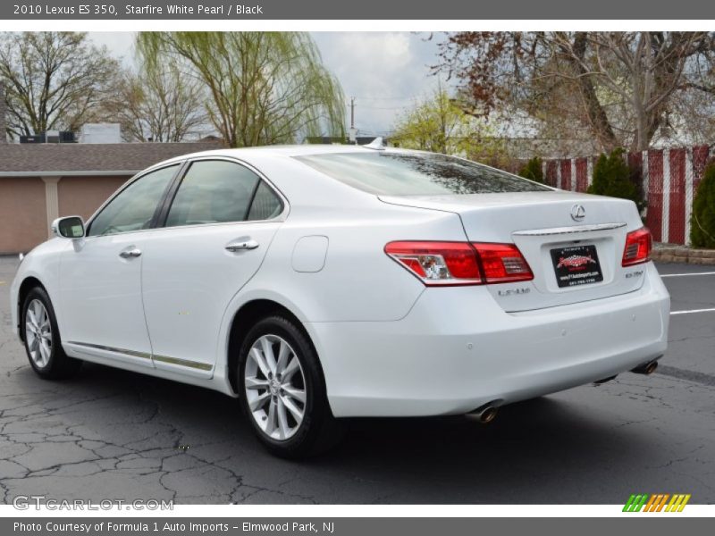 Starfire White Pearl / Black 2010 Lexus ES 350