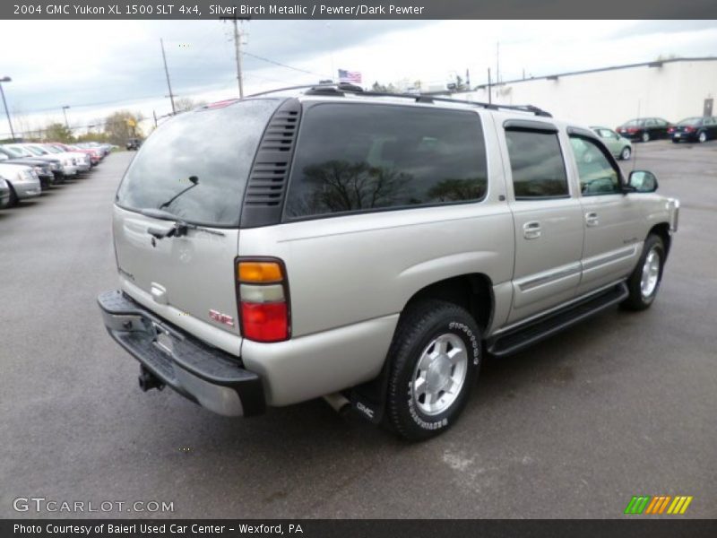 Silver Birch Metallic / Pewter/Dark Pewter 2004 GMC Yukon XL 1500 SLT 4x4