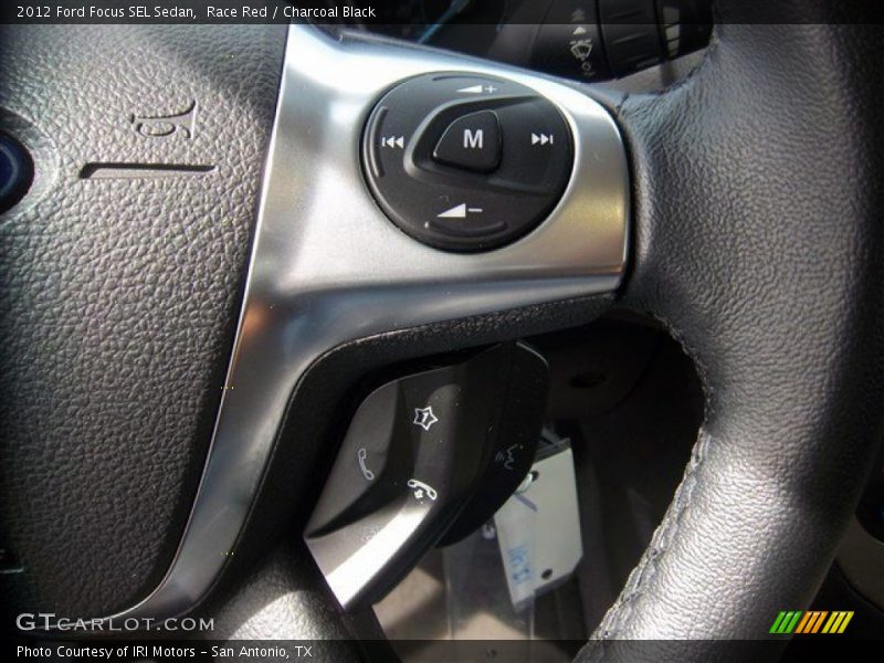 Race Red / Charcoal Black 2012 Ford Focus SEL Sedan
